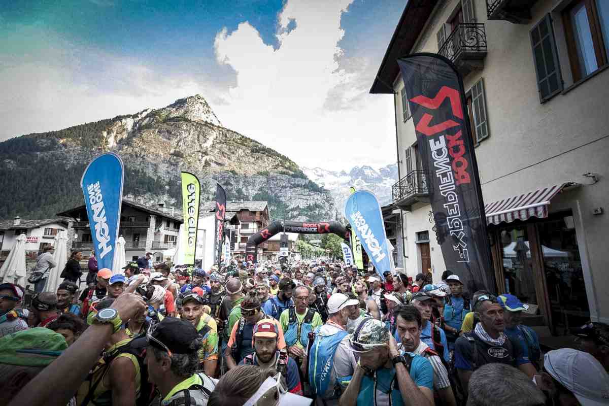 Start line Gran Trail Courmayeur